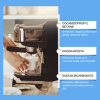 Coffee Machine Descaling Sheets for Stainless Steel | Single-Use Scale & Stain Remover by LuxeGlow