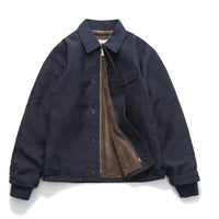 Men Padded Work Clothes Thickened And Velvet