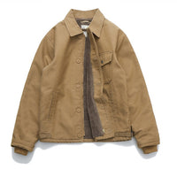 Men Padded Work Clothes Thickened And Velvet