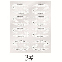 Eyeliner Makeup Eye Template Sticker
