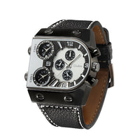 Men's Double Display Quartz Wristwatch
