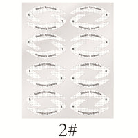 Eyeliner Makeup Eye Template Sticker