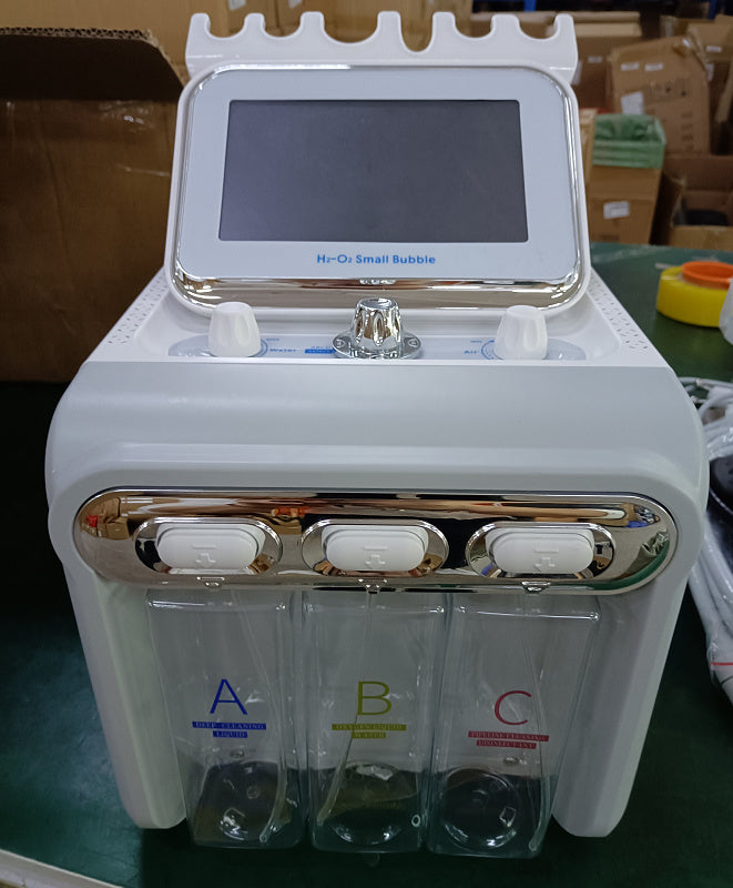 Hydro-Dermabrasion Facial Machine | Hydrogen & Oxygen Skin Cleansing Instrument by LuxeGlow