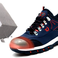 Guisalao shoes for men''s ladle head anti-smashing, anti-piercing, odor-proof, portable, wear-resistant and safety site old-guard shoes