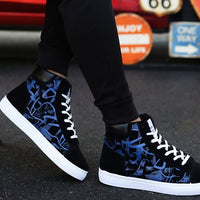 Spring high top shoes Korean Edition men''s shoes