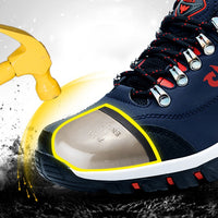 Guisalao shoes for men''s ladle head anti-smashing, anti-piercing, odor-proof, portable, wear-resistant and safety site old-guard shoes