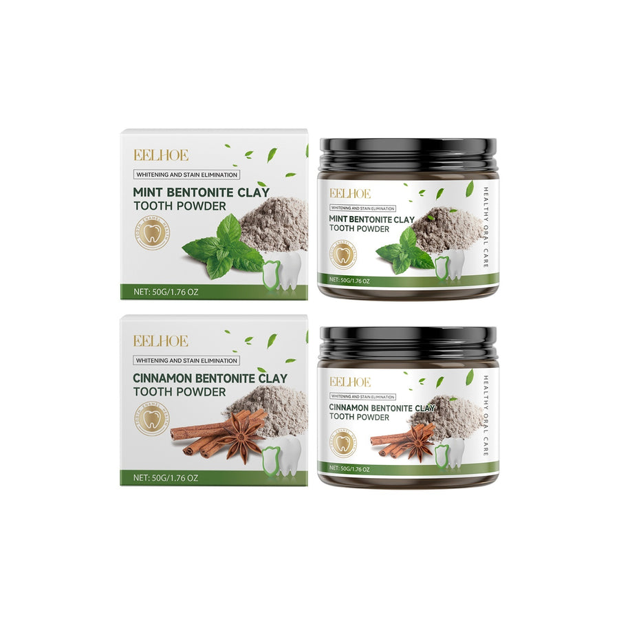 Volcanic Ash Toothpowder for Teeth Whitening & Oral Care | Natural Detox for Fresh Breath by LuxeGlow