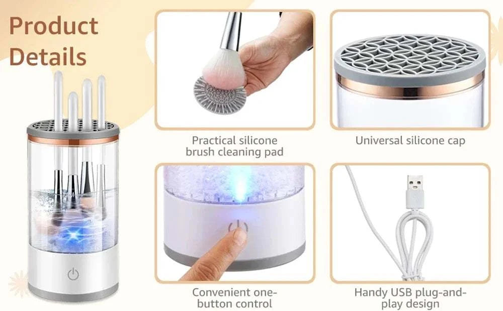 Electric Makeup Brush Cleaner