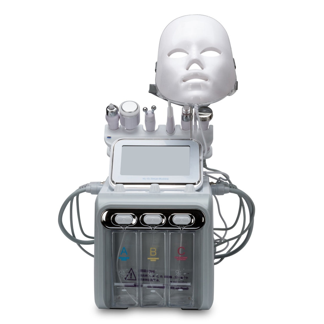 Hydro-Dermabrasion Facial Machine | Hydrogen & Oxygen Skin Cleansing Instrument by LuxeGlow