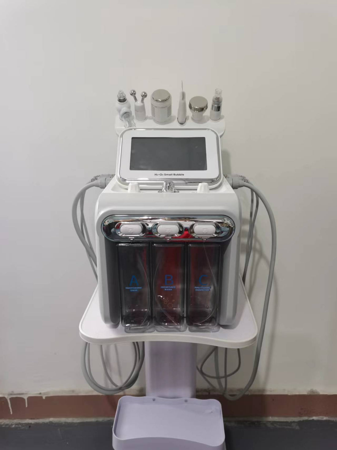 Hydro-Dermabrasion Facial Machine | Hydrogen & Oxygen Skin Cleansing Instrument by LuxeGlow