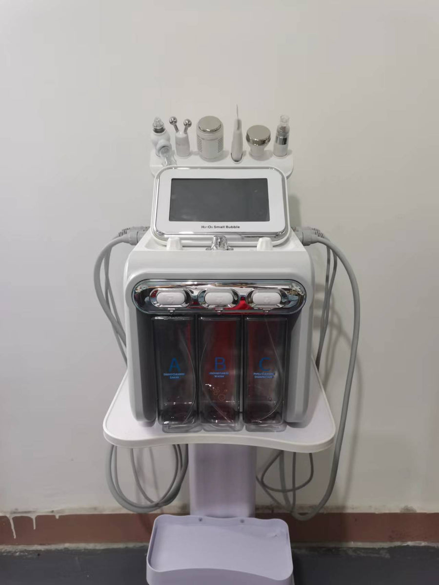 Hydro-Dermabrasion Facial Machine | Hydrogen & Oxygen Skin Cleansing Instrument by LuxeGlow