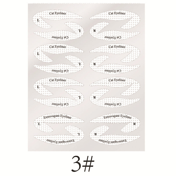 Eyeliner Makeup Eye Template Sticker