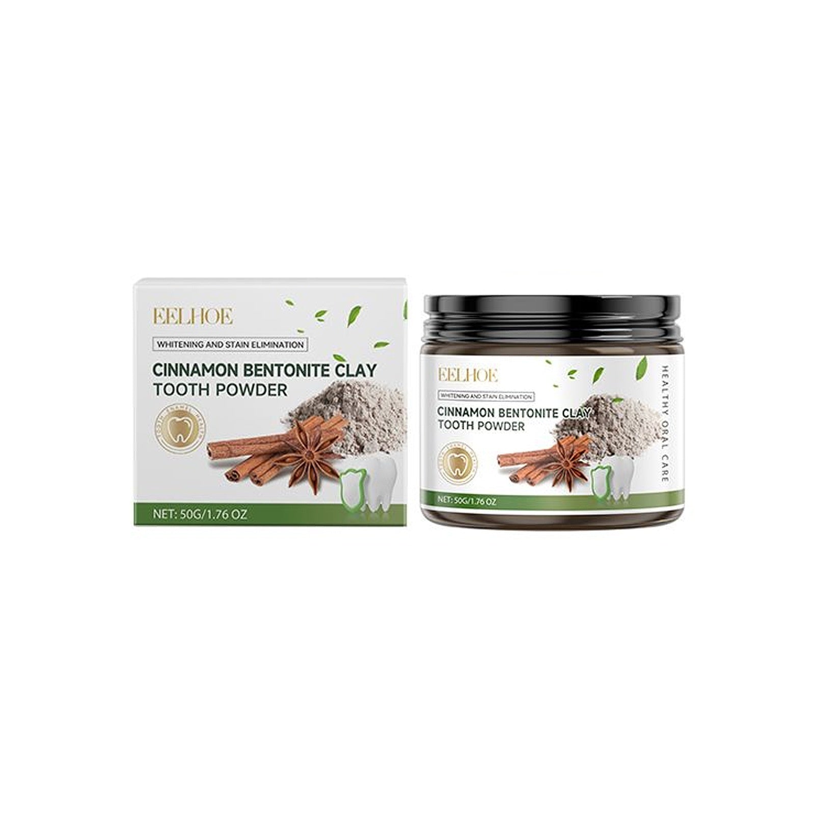 LuxeGlow Volcanic Ash Toothpowder